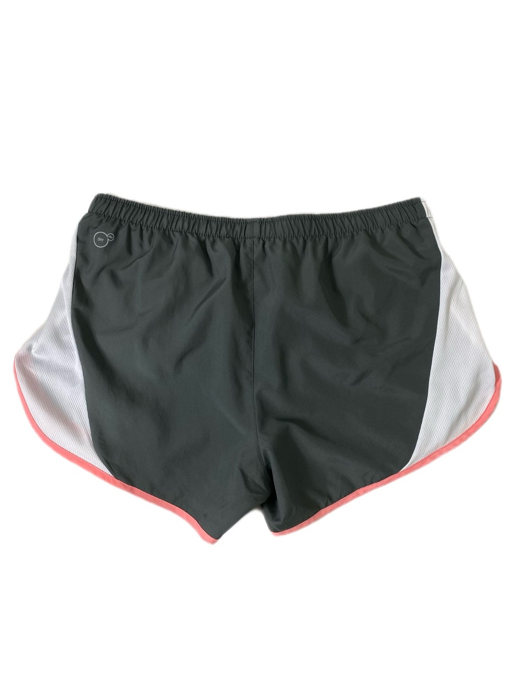 PUMA Women’s Running Shorts Gray Pink Trim Size Large Workout Shorts - Picture 8 of 10